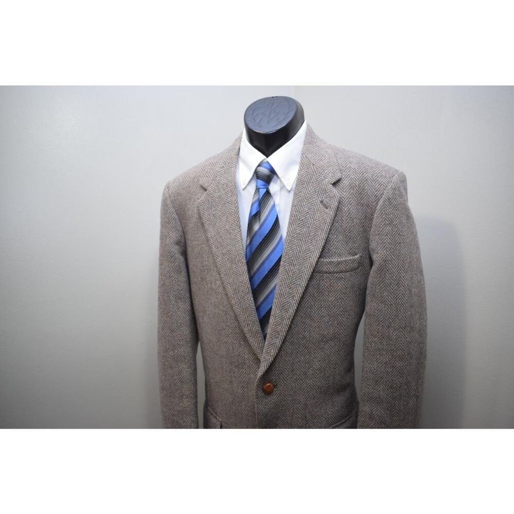 Mens‎ WM F Farah 100% Pure Wool Vintage Tweed Blazer Sports Jacket 42 L